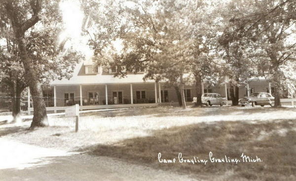 Camp Grayling - Old Postcard View